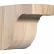Ekena Millwork Del Monte Smooth Corbel, Douglas Fir, 5 1/2"W x 8"D x 8"H COR06X08X08DEL00SDF - alternate 1